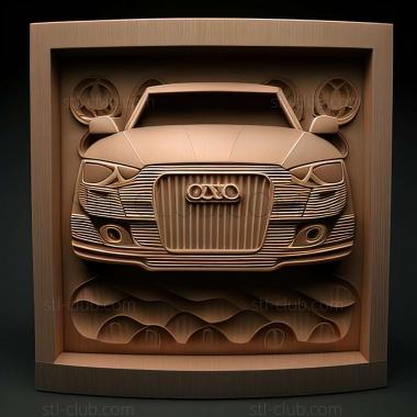 3D мадэль Audi A4 B6 8E (STL)